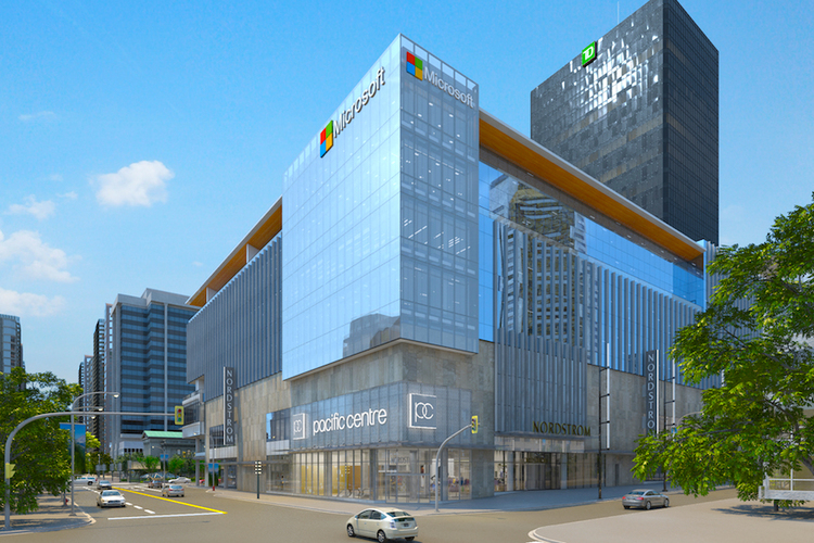 Rendering: Cadillac Fairview