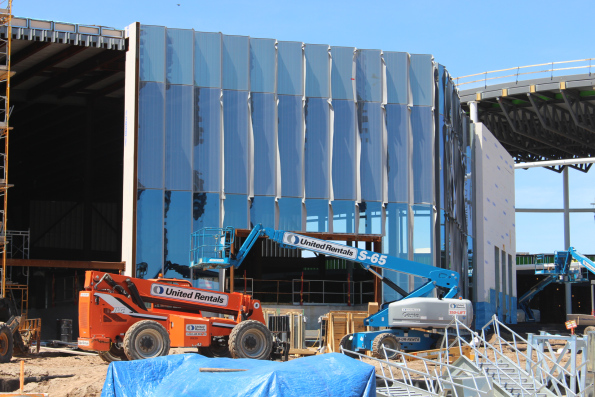 Glass Facade at Holt Renfrew Mississauga. Photo: Randy Selzer