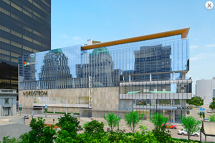 Rendering: Cadillac Fairview