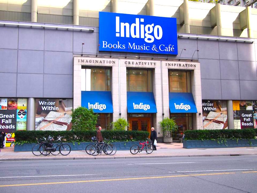 Photo: Indigo Books & Music