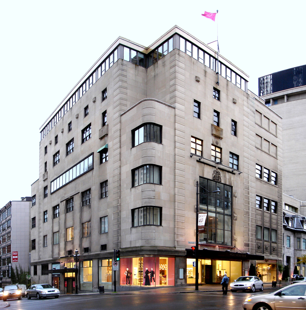 Holt Renfrew on Sherbrooke Street West, Montreal. Photo: www.flickr.com