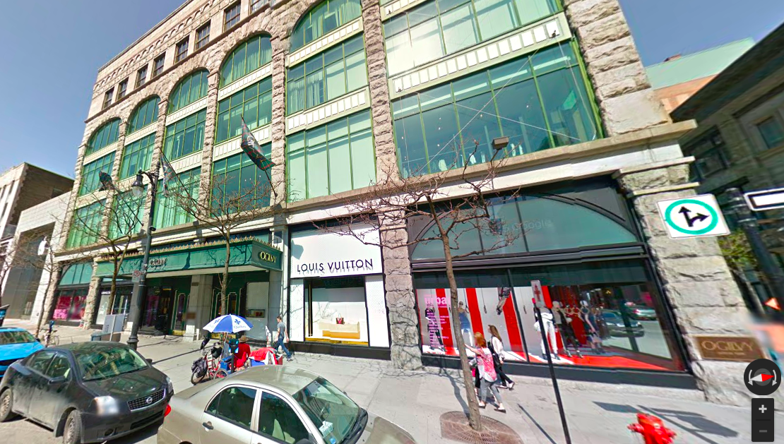 Ogilvy, Montreal. Photo: Google Street View screen capture