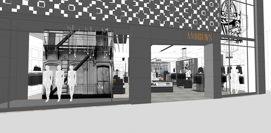 Sherway Gardens rendering, provided by Andrews