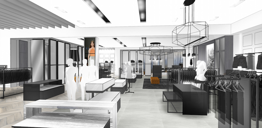 Sherway Gardens rendering, provided by Andrews