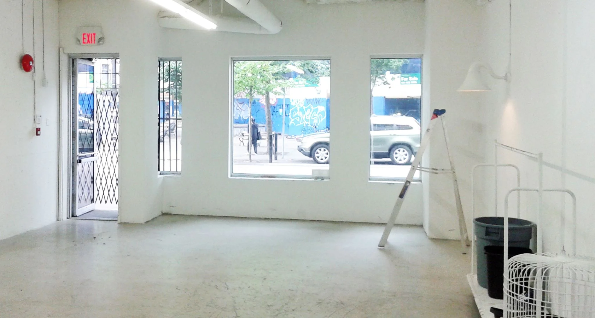 Inside the yet-to-be-finished space. Photo: Helen Siwak