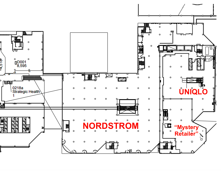 Toronto Eaton Centre 'Level 4'. Click image for full PDF lease plan.&nbsp;