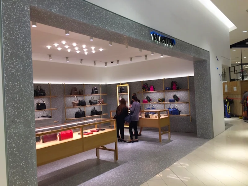 Valentino Accessories, Ground Floor, Nordstrom Vancouver. Photo: William Connor