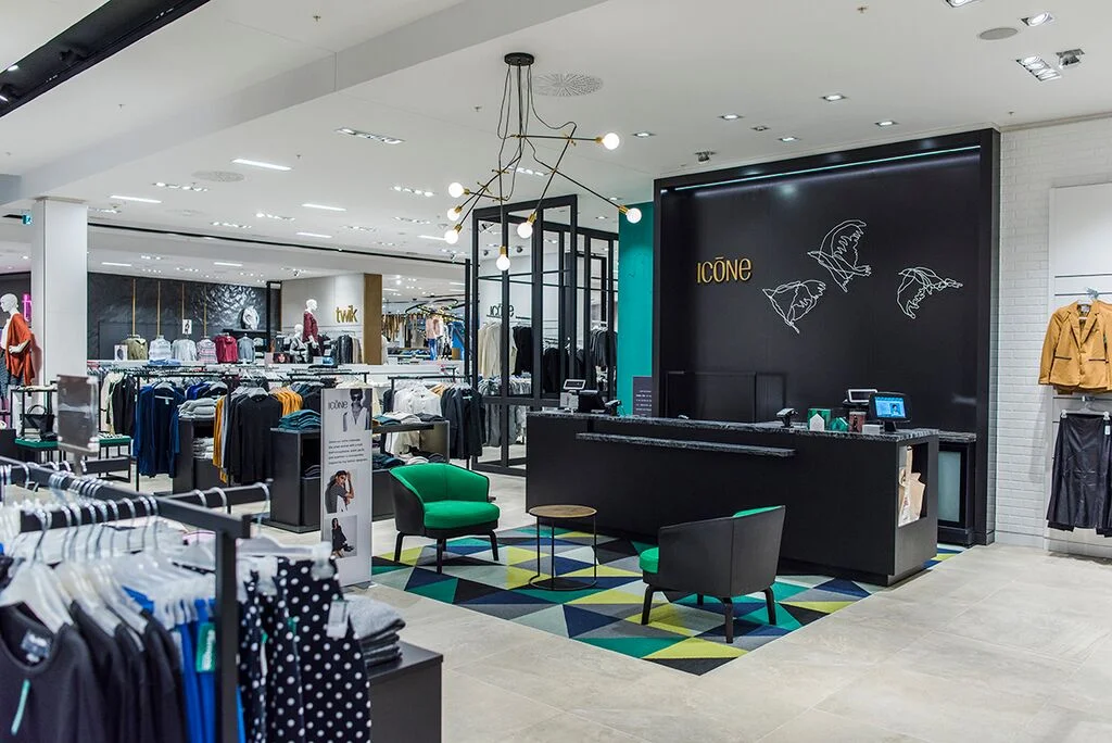 Women's 'Icone' department.&nbsp; Photo: Simons, via Modern Mix Vancouver