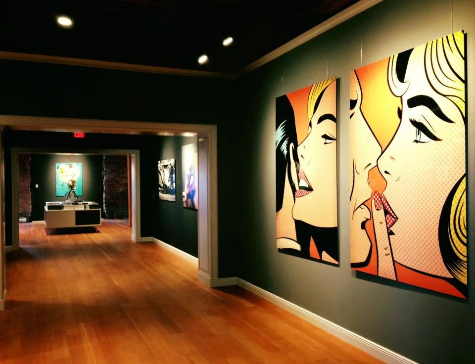 Inside the Vancouver gallery. Photo: LUMAS, via Facebook