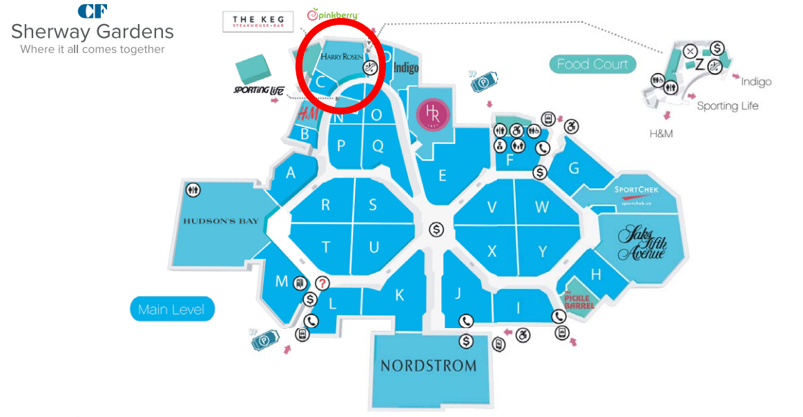 Floor plan, Cadillac Farview