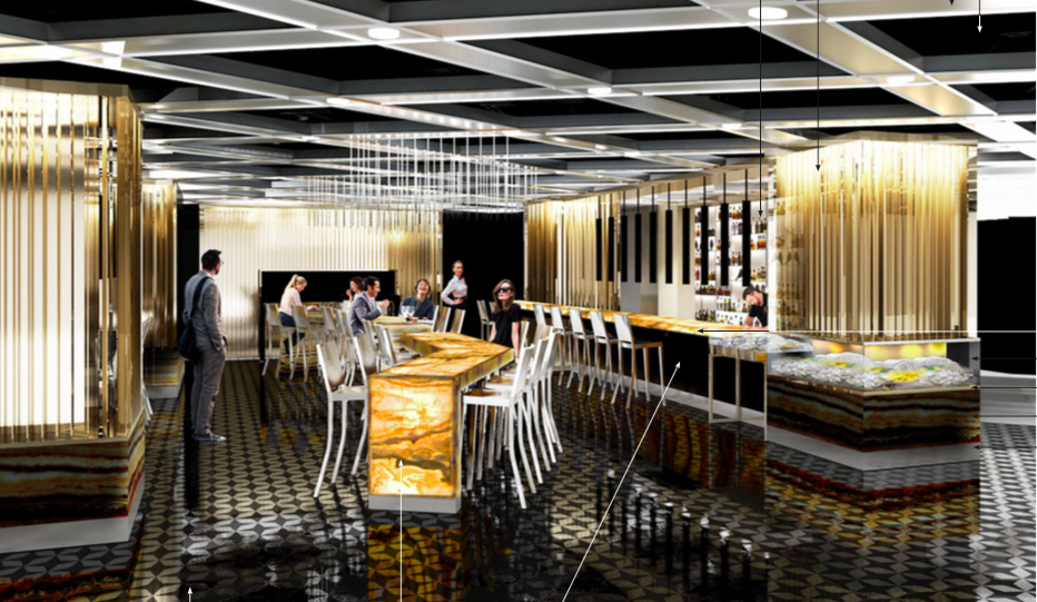 Restaurant rendering: GH+A