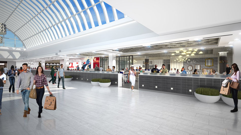 Scarborough Town Centre food court rendering, courtesy of Oxford Properties.&nbsp;