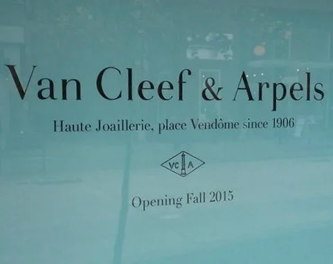 Window at Vancouver's Maison Birks (by Fall, they mean December). Photo:  Helen Siwak