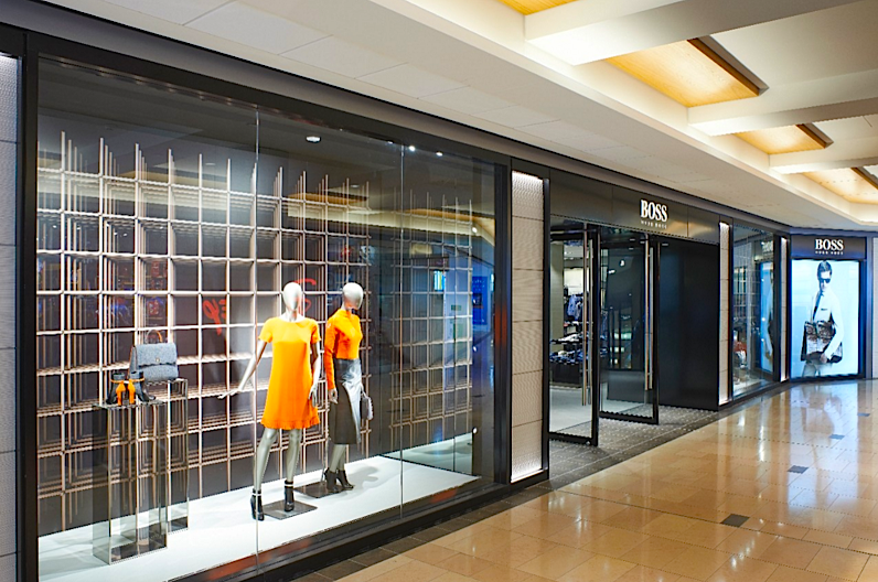 At CF Pacific Centre. Photo: Cadillac Fairview