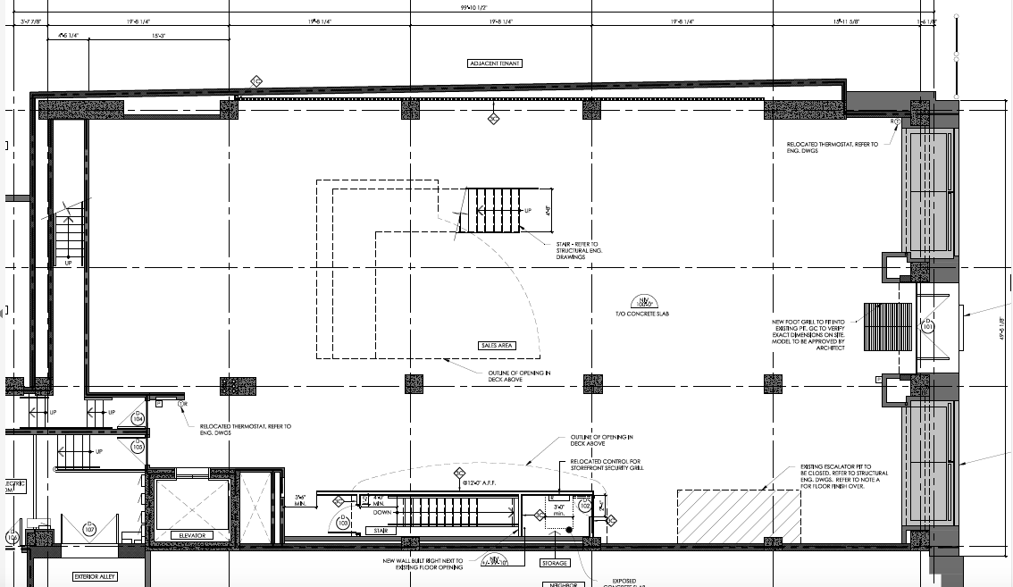 Ground floor, Jordan store