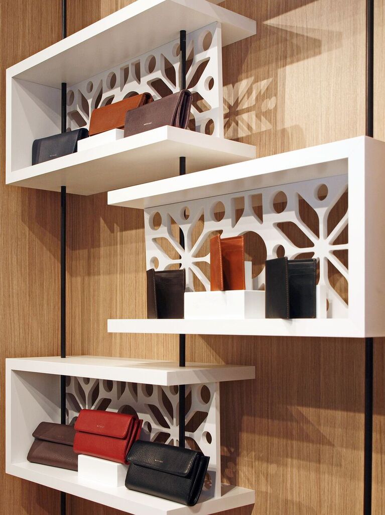 Display shelving. Photo: Peregrine.Build