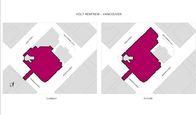 Holt Renfrew is expanding at CF Pacific Centre. Image: Holt Renfrew & Co. 
