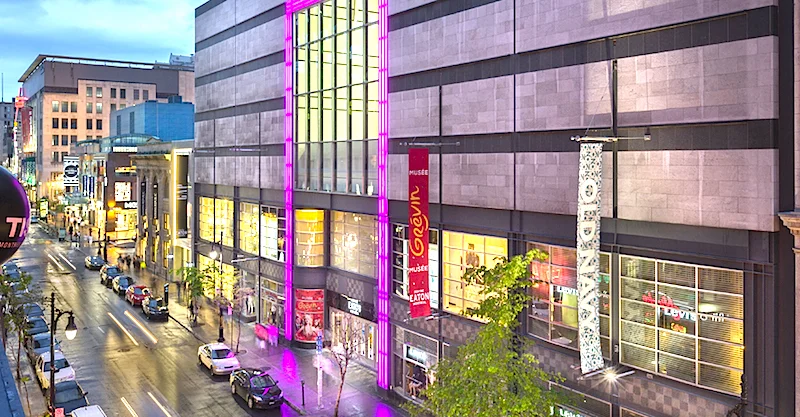 Centre Eaton, Sainte-Catherine Street West.  A 44,840 square foot Saks OFF 5TH  will move into the former Les Ailes as the malls merge.&nbsp;Photo: Ivanhoé Cambridge