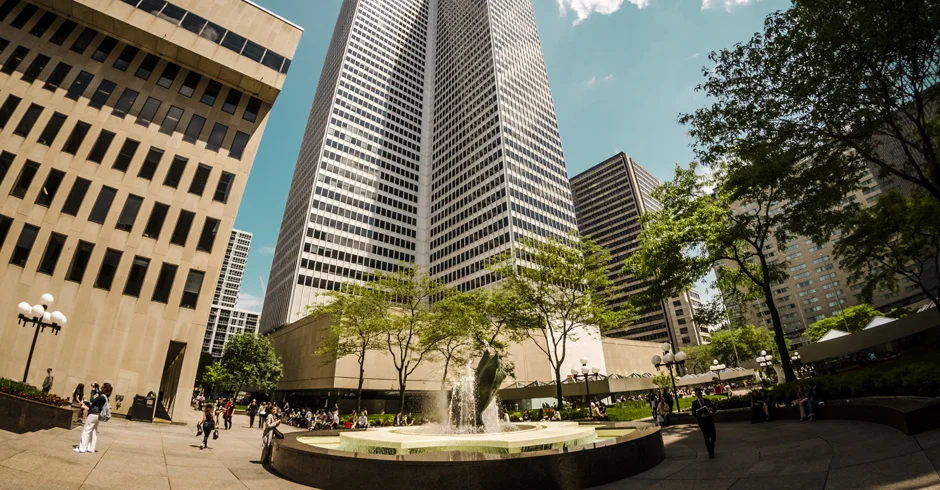 Place Ville Marie features a substantial retail podium. Photo: Ivanhoé Cambridge
