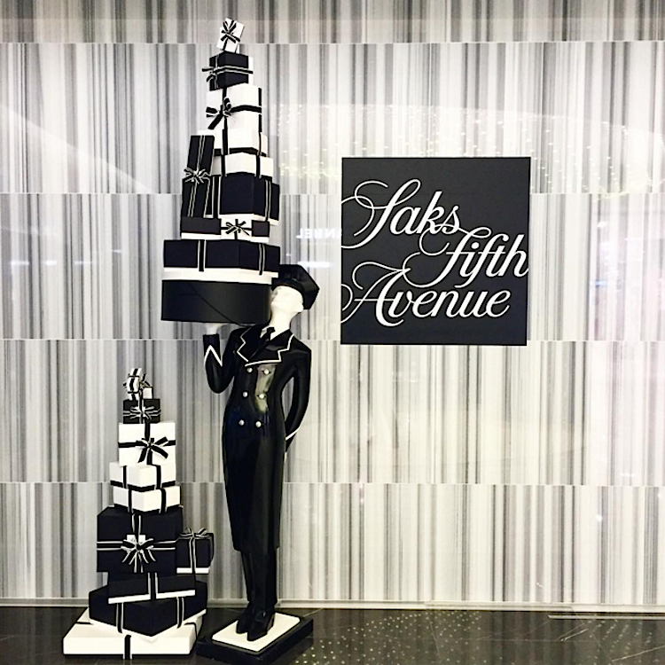 Photo: Saks, via Instagram