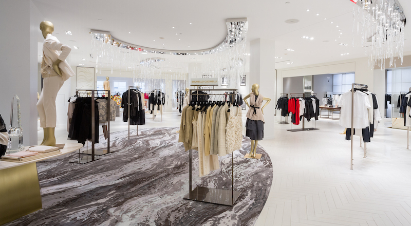 Women's designer floor on 3. Photo: Saks