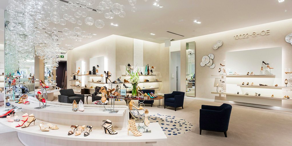 Women's '10022-SHOES' salon. Photo: Saks