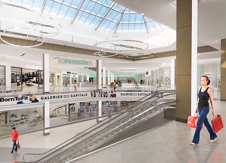 Mall Rendering: Supplied