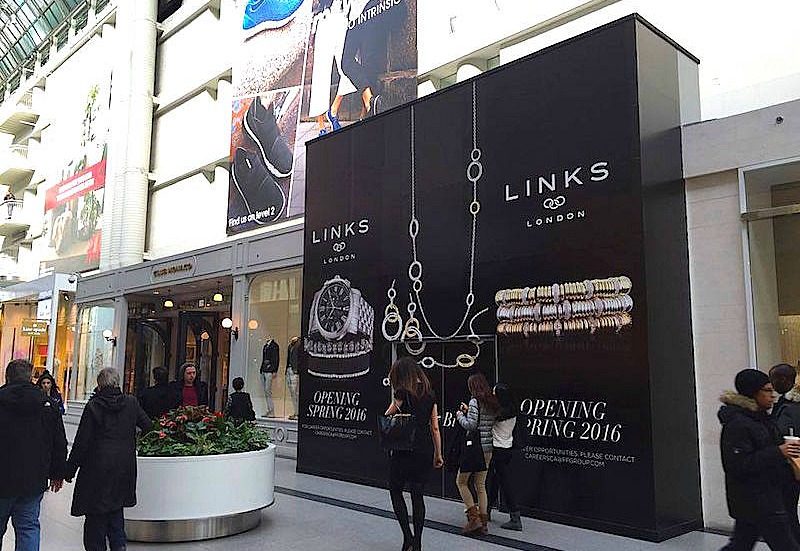 At CF Toronto Eaton Centre. Photo: Devon Johnson
