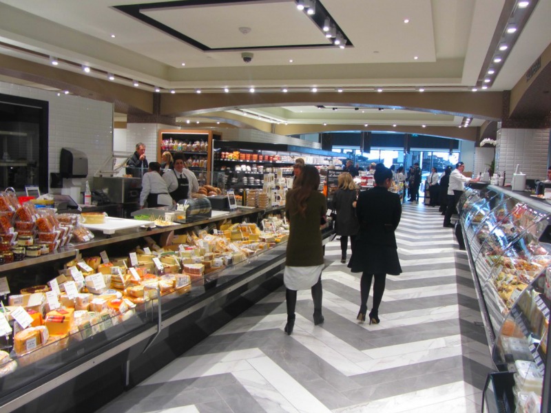 Aisles of cheese. Photo: Norman Katz