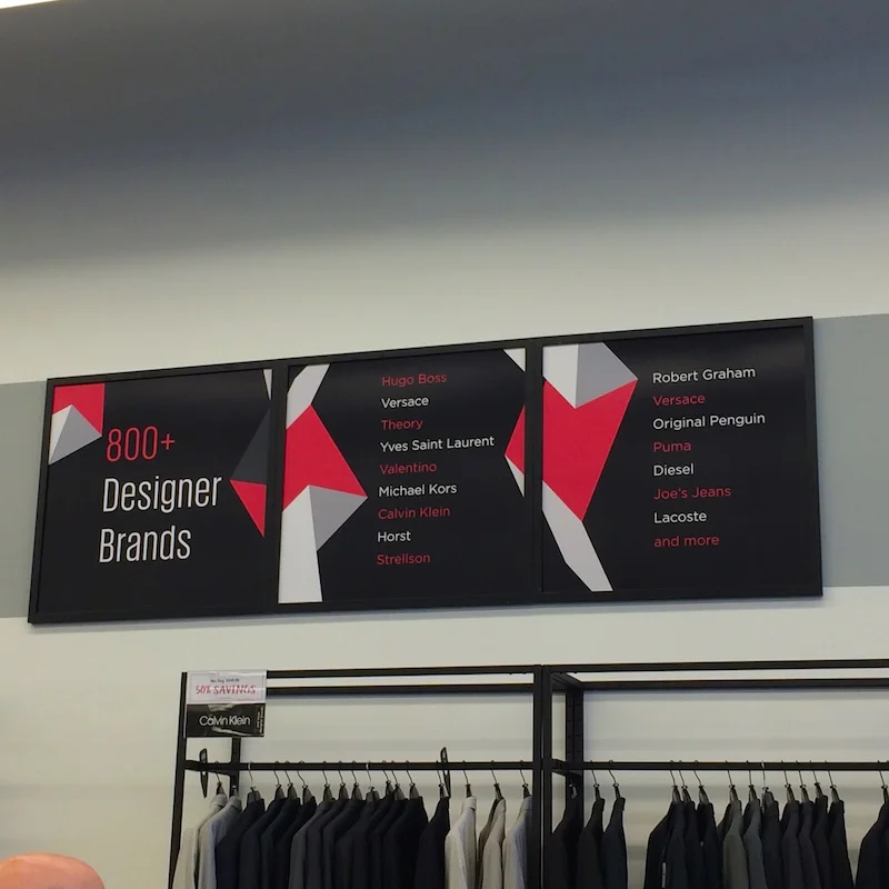 Impressive roster of designers.&nbsp;Photo: Bruce Winder, Retail Advisors Network