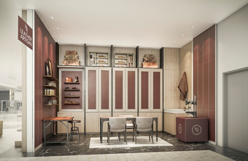 Leather Artisan. Rendering: Holt Renfrew