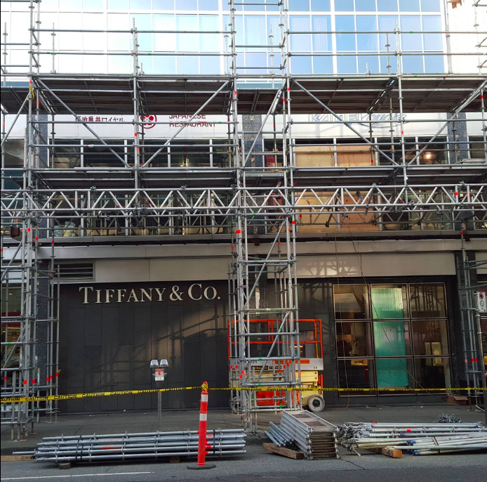 Construction on-site, April 2016. Photo: Helen Siwak of @Eco.Lux.Luv