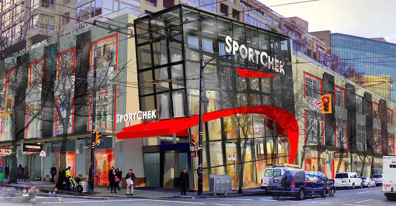 Robson Street flagship. Photo supplied.
