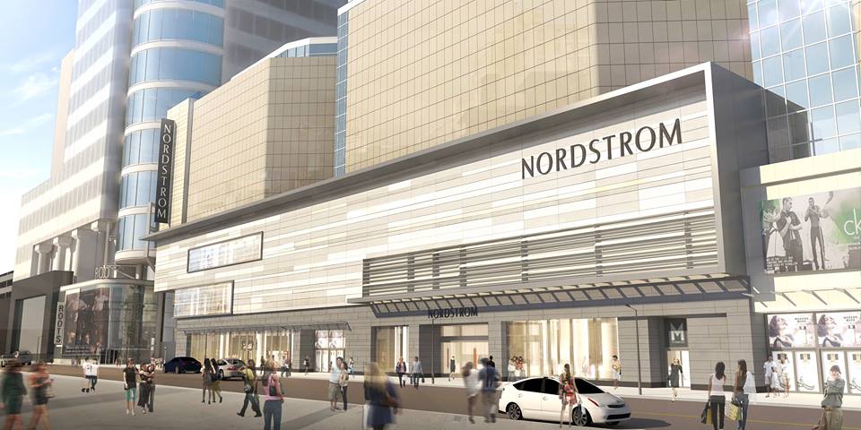 Another new rendering of CF Toronto Eaton Centre, via Nordstrom