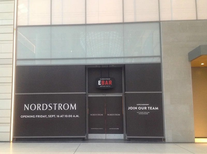 Ebar facade close-up. Photo: Craig Patterson for Retail Insider.