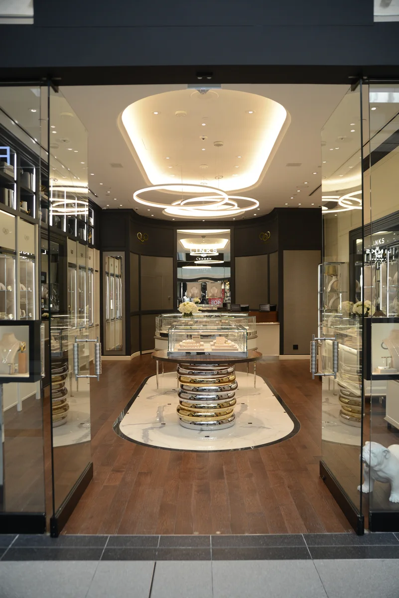 Looking from the mall-facing front doors into the new store. Photo: Tom Sandler