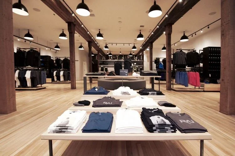 Inside RYU's Vancouver Kitsilano flagship. Photo: RYU