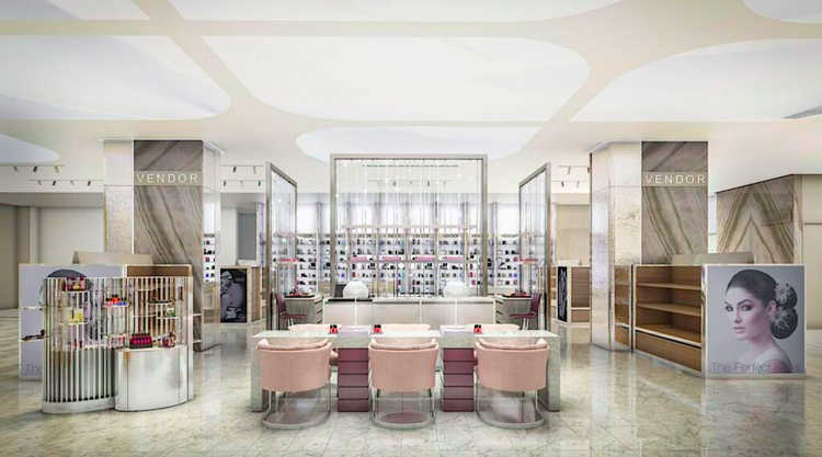 Cosmetics hall