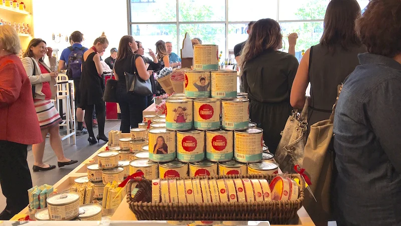 At the store opening on June 21, 2016. Photo: Maxime Frechette