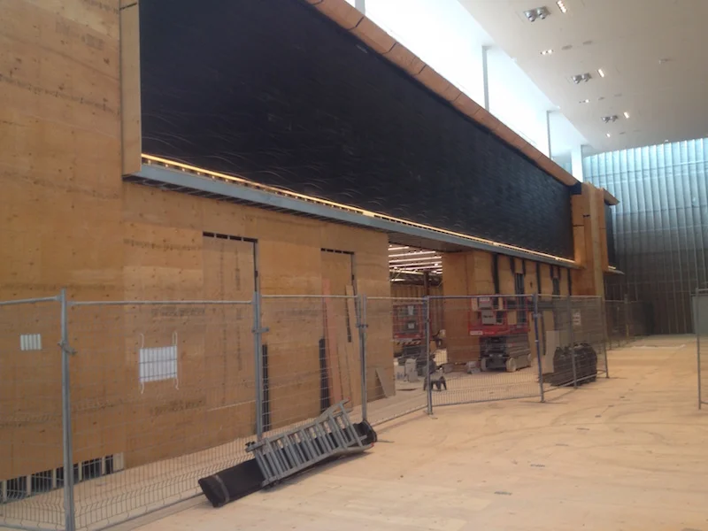 Sephora facade under construction.&nbsp;