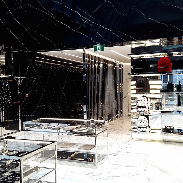 More accessories on the second floor, with a staircase leading downstairs. Photo: Helen Siwak (@helensiwak)