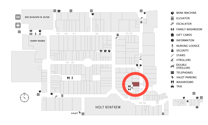 Click above for interactive Yorkdale mall plan, via its website.&nbsp;