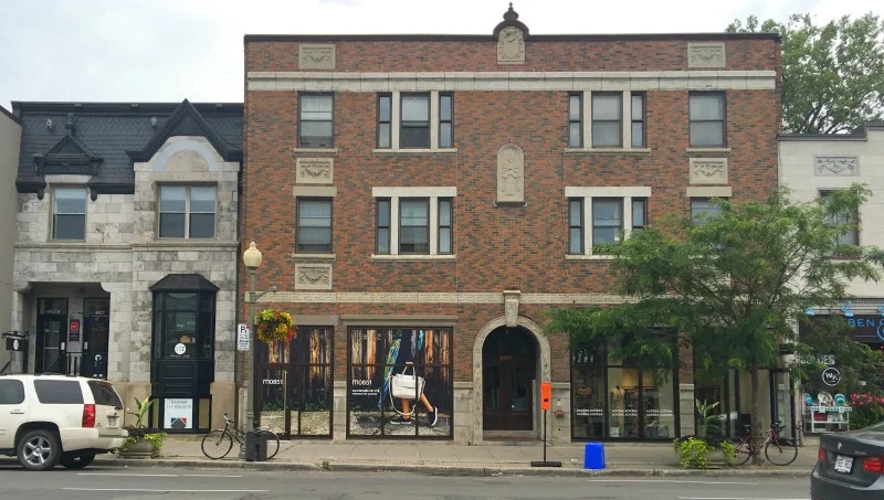 Westmount location.&nbsp;Photo : Maxime Frechette