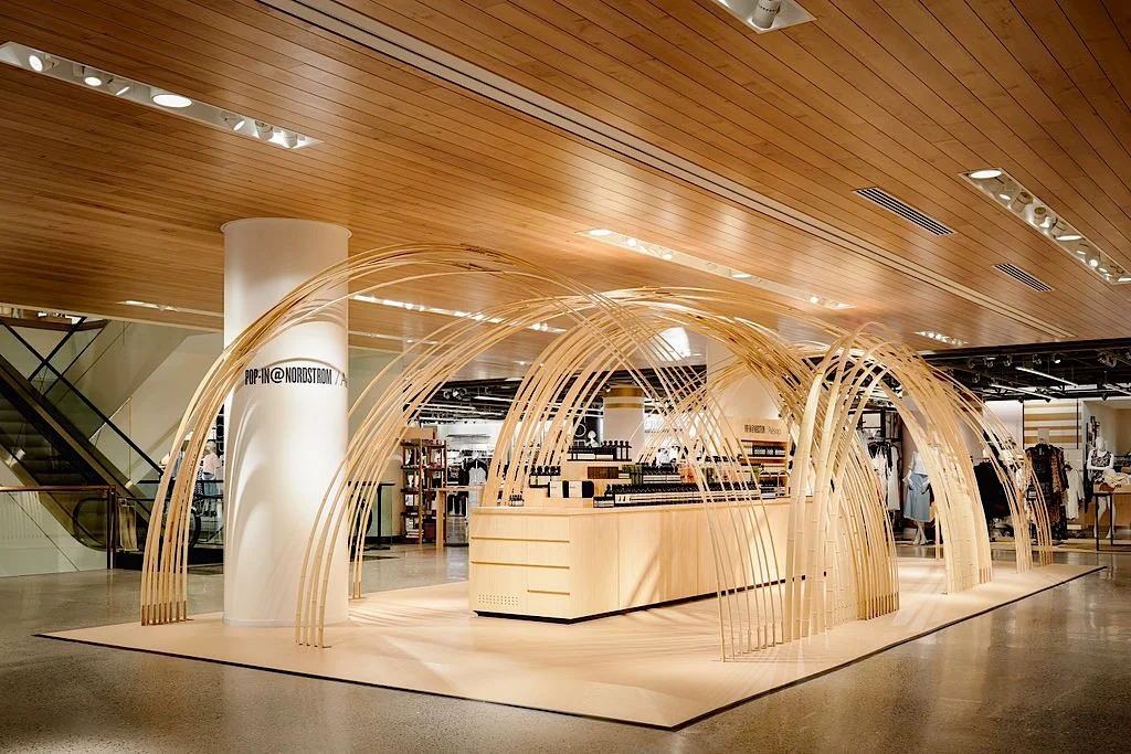 Aesop pop-up at Nordstrom, Vancouver, in April of 2016. Photo: Aesop