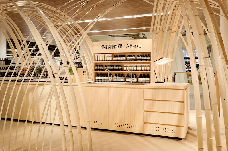 at Nordstrom in Vancouver. Photo: Aesop