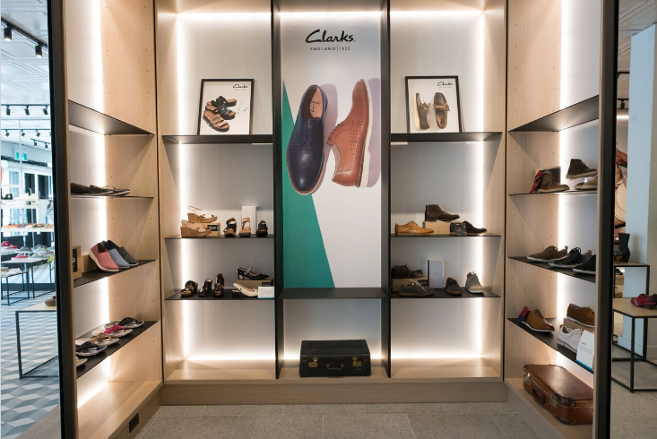 Clarks is one of the featured brands in the 'Dressing Room'.&nbsp;