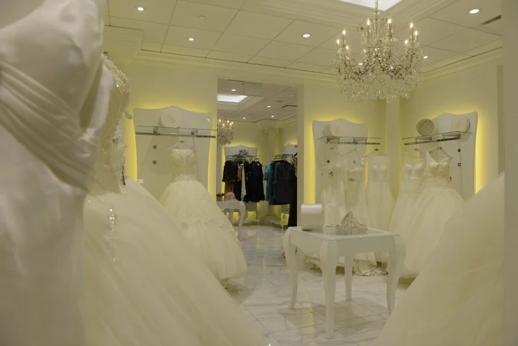 Second floor bridal salon.&nbsp;Photo:&nbsp; Tom Sandler
