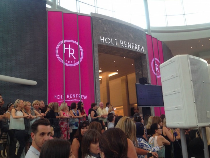 Runway fashion presentation on Wednesday, July 27. Photo: Chantal Mizerski, Retail Council of Canada.