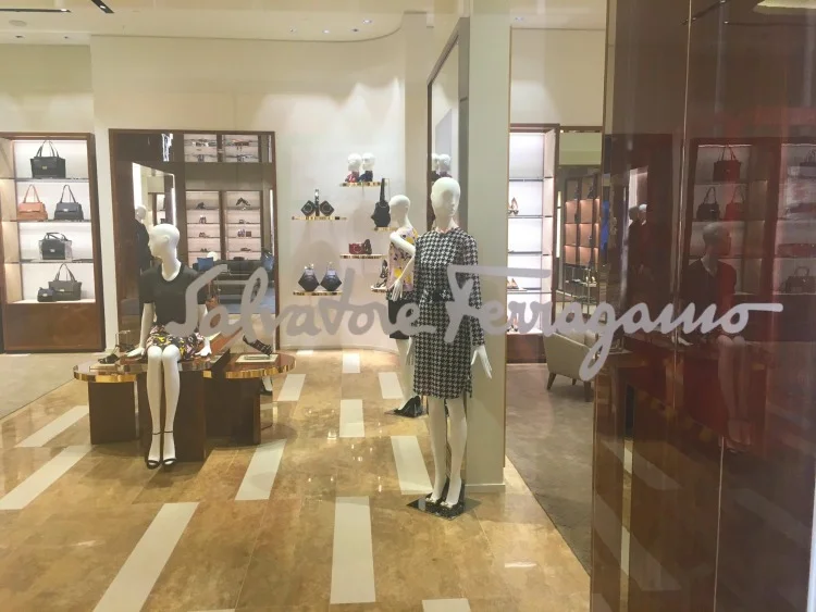 Photo taken from the entrance to the new store.&nbsp;Photo:&nbsp;Chantal Mizerski, Retail Council of Canada.
