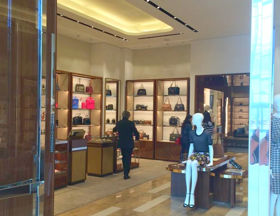 Women's handbags section. Photo: Norman Katz of  TAG